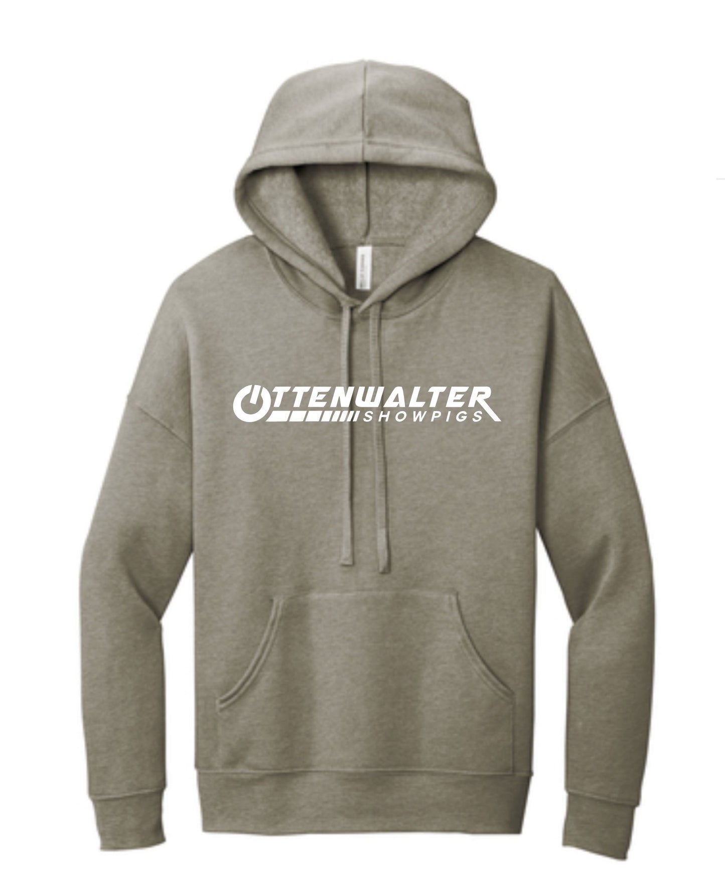 Sponge Fleece Drop Shoulder Hoodie