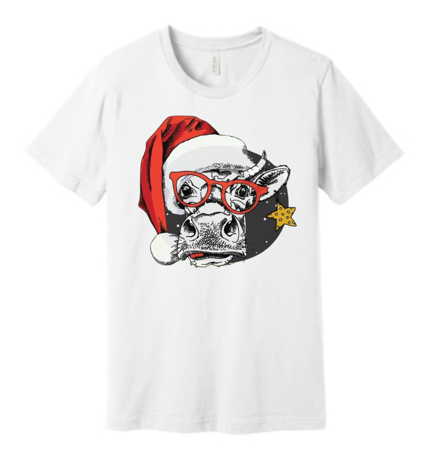 Cow Christmas Tee