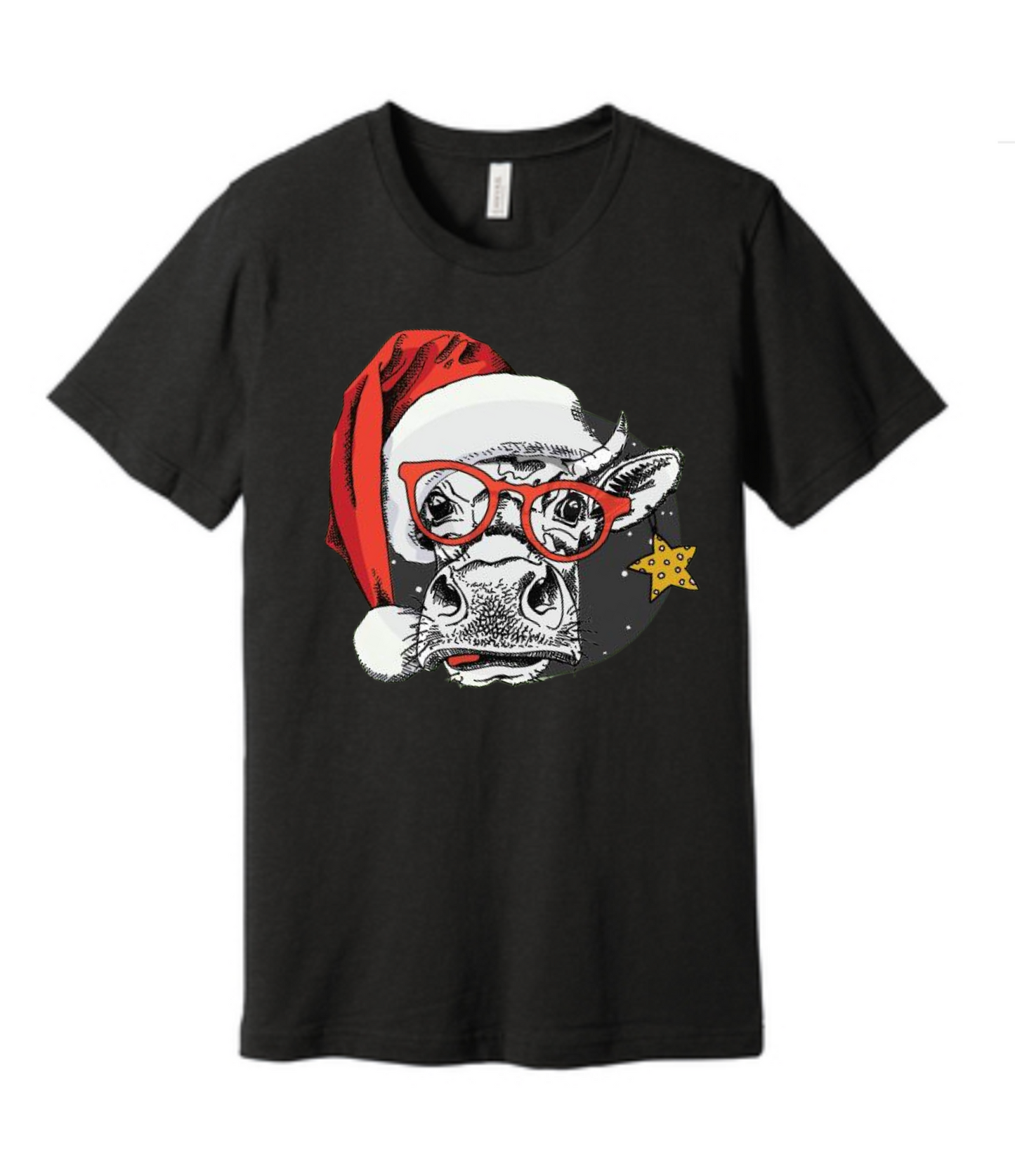 Cow Christmas Tee