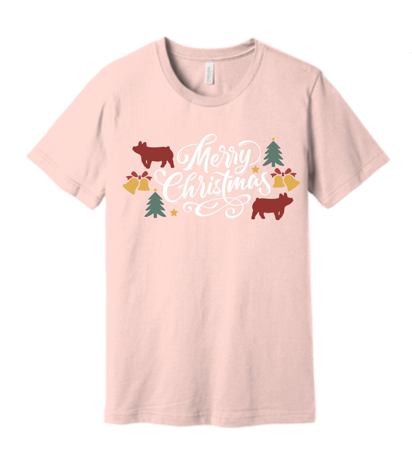 Merry Christmas Livestock Collection Tee