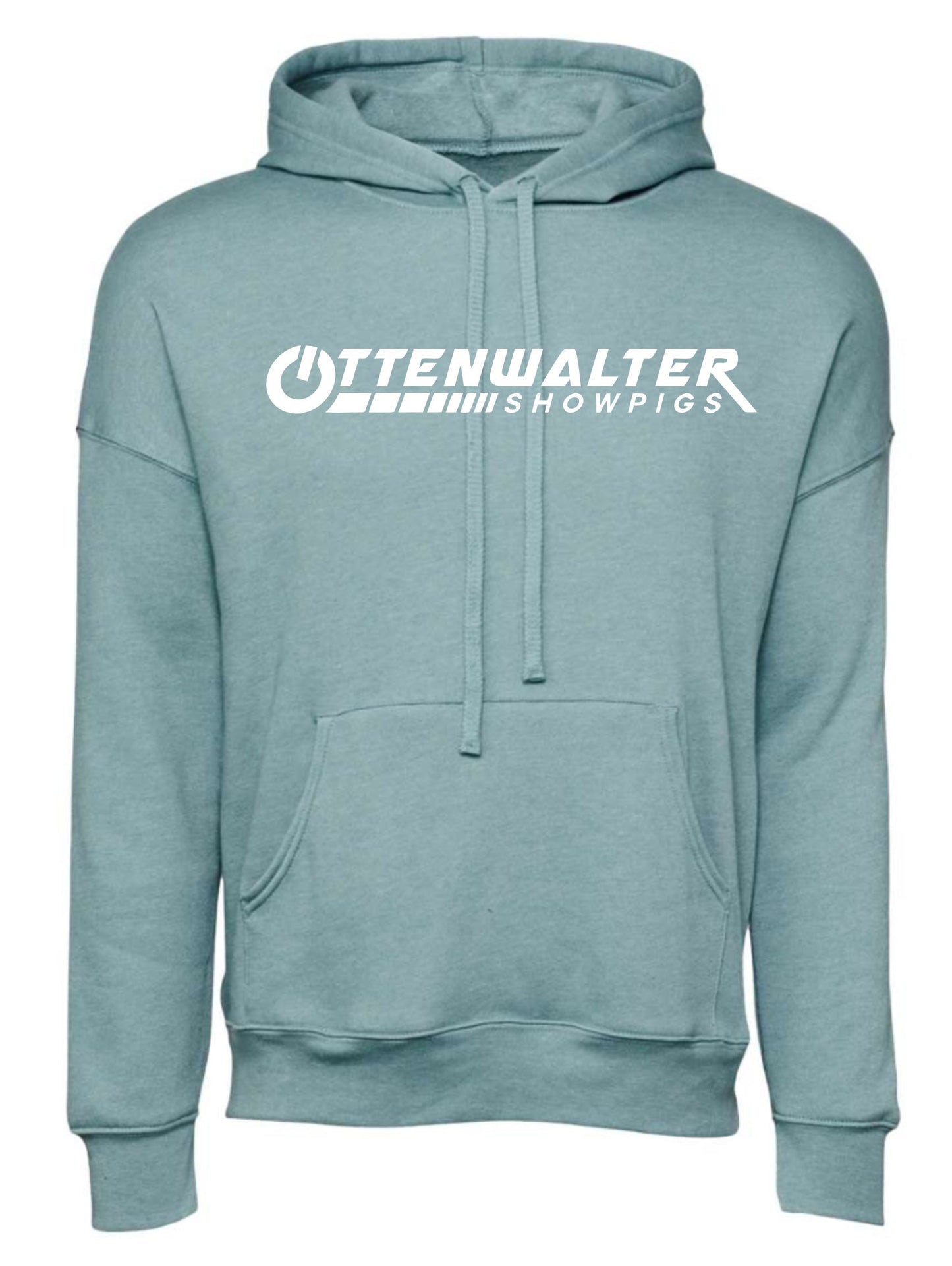 Sponge Fleece Drop Shoulder Hoodie