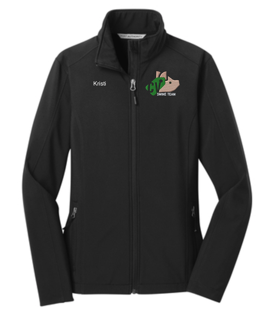 Women's Carmel Valley 4-H Personalized Swine Team 4-H Port Authority Soft Shell Jacket