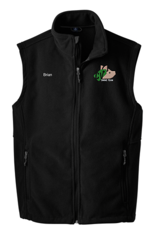 Carmel Valley 4-H Swine Team Port Authority Fleece Vest