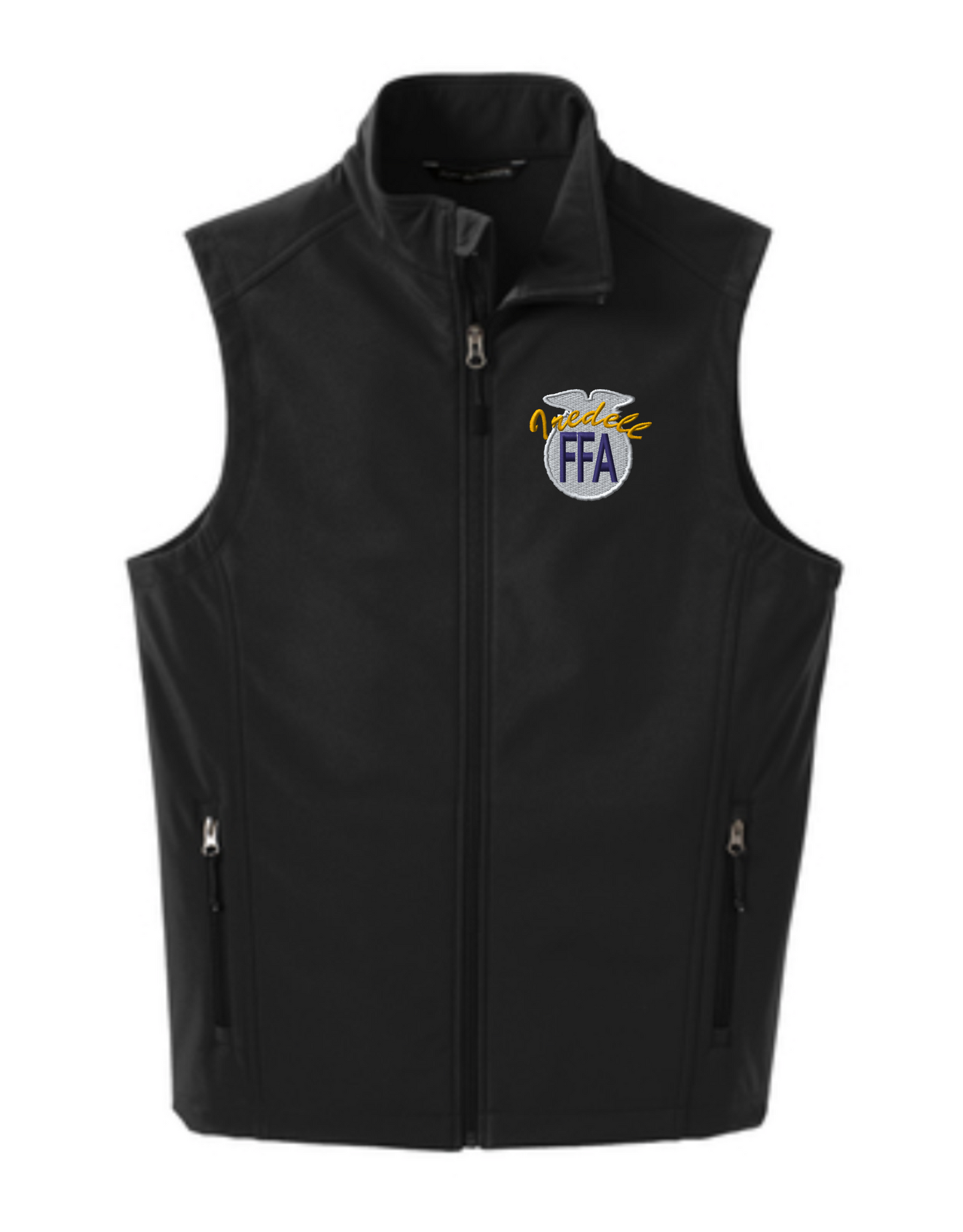 Iredell Mens Core Soft Shell Vest Personalized