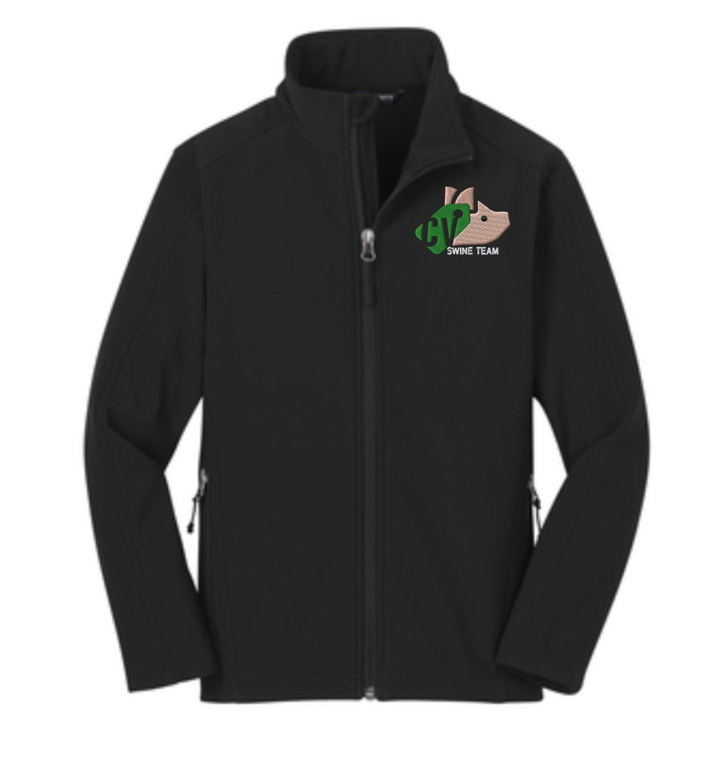 Men's Carmel Valley 4-H Personalized Swine Team 4-H Port Authority Soft Shell Jacket