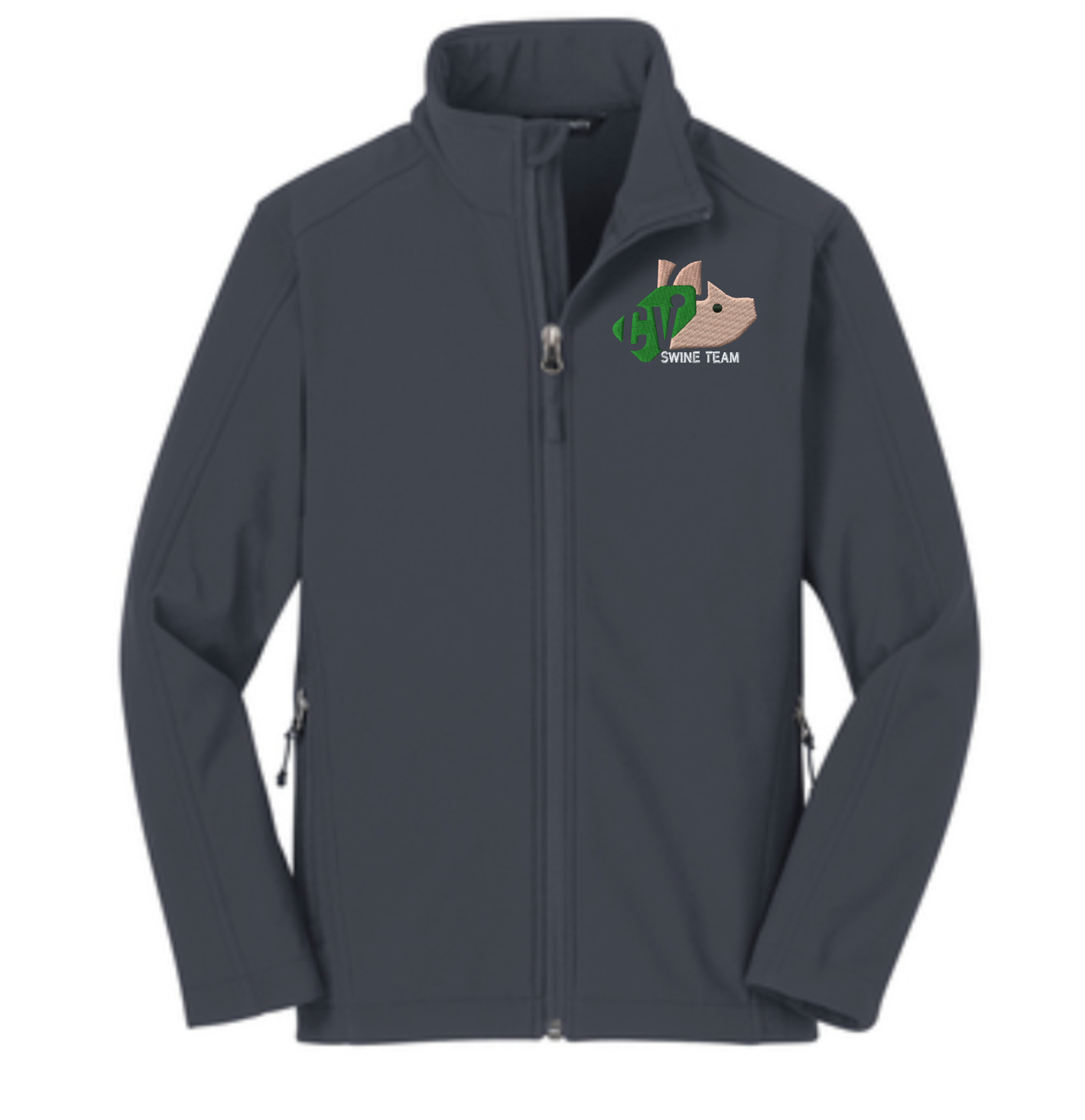 Men's Carmel Valley 4-H Personalized Swine Team 4-H Port Authority Soft Shell Jacket