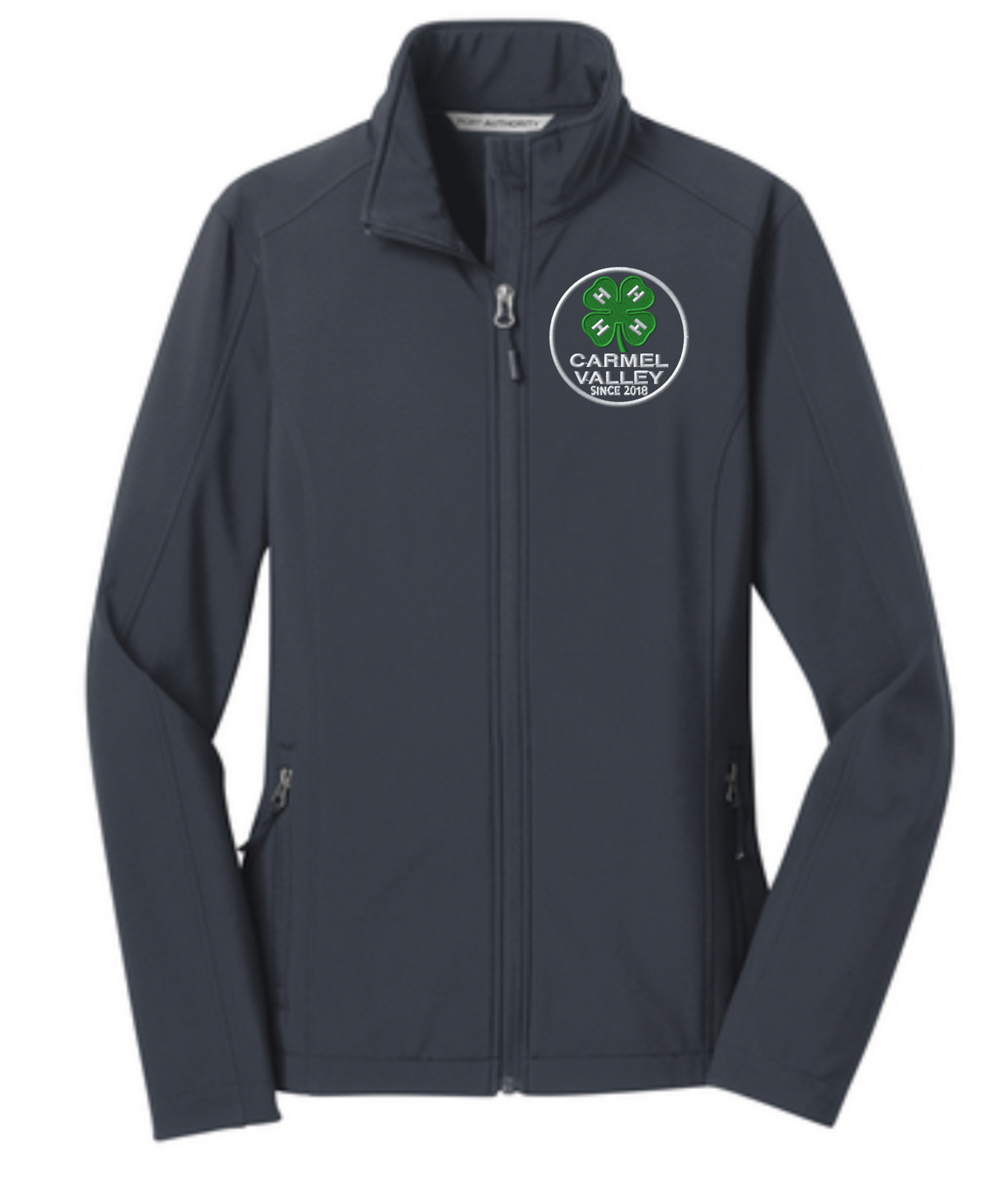 Women's Carmel Valley 4-H Personalized BATTLESHIP GREY 4-H Soft Shell Jacket