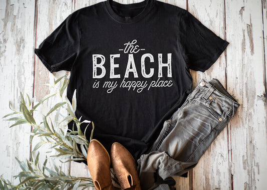 The Beach is My Happy Place Tee