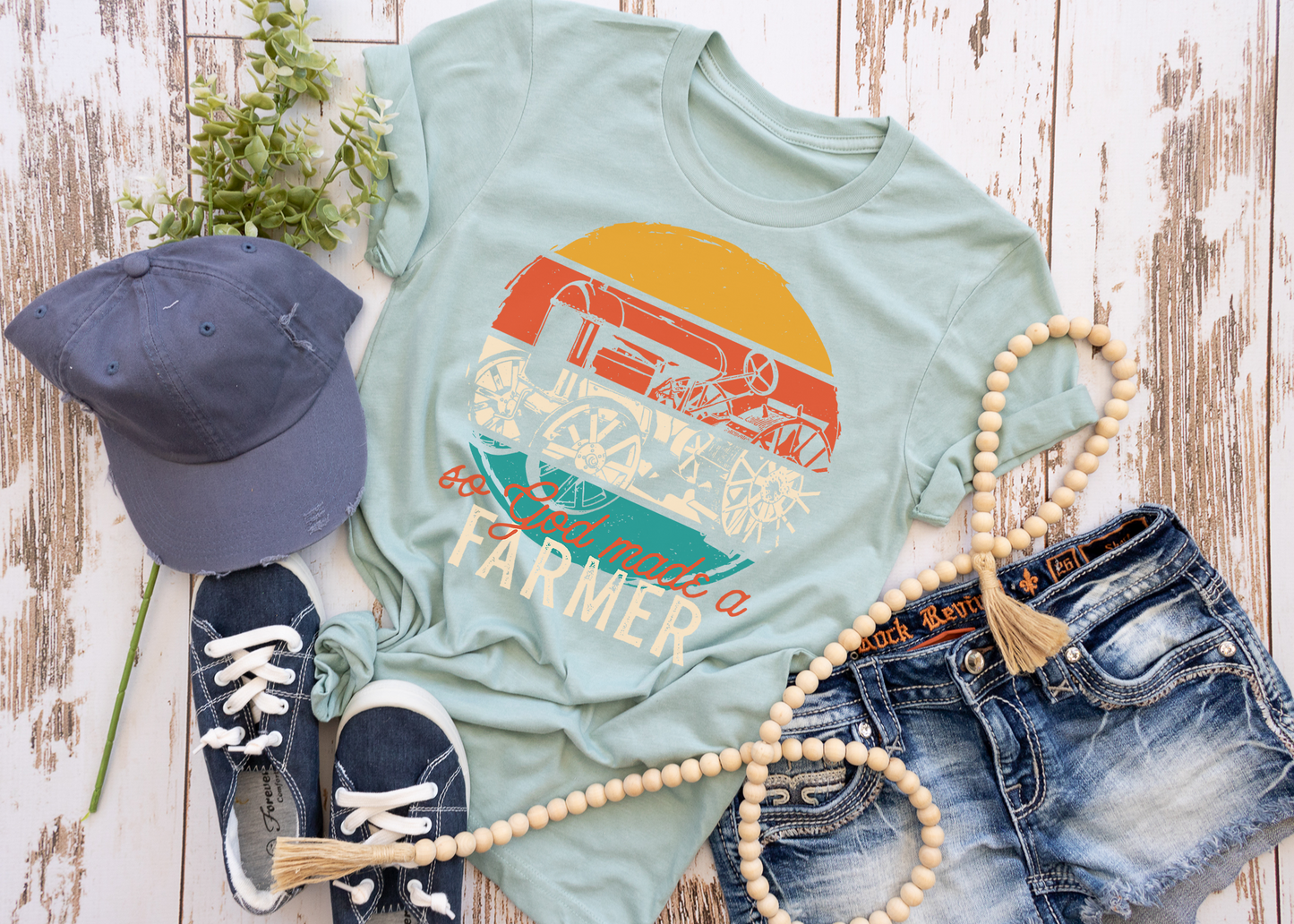So God Made a Farmer Tee