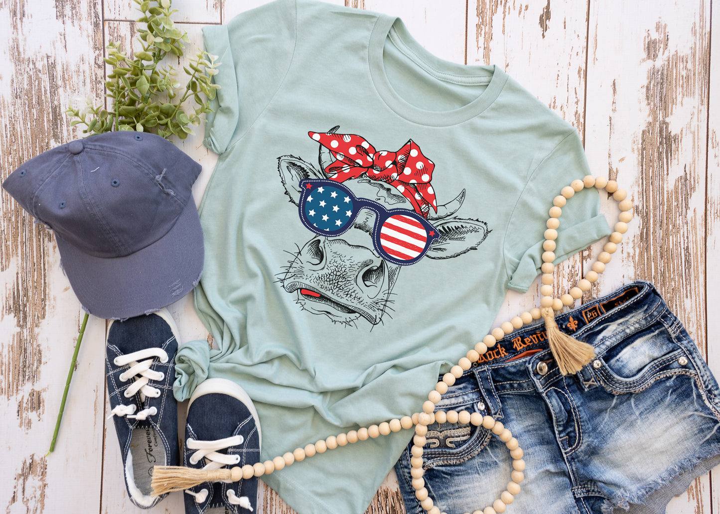 American Cow Tee
