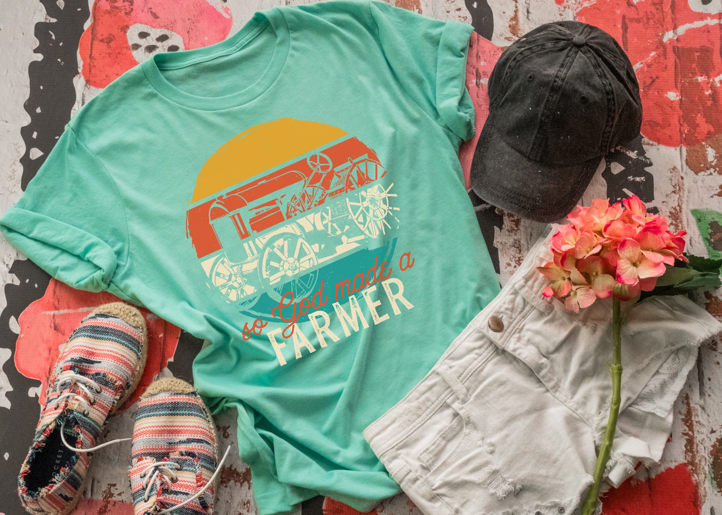 So God Made a Farmer Tee