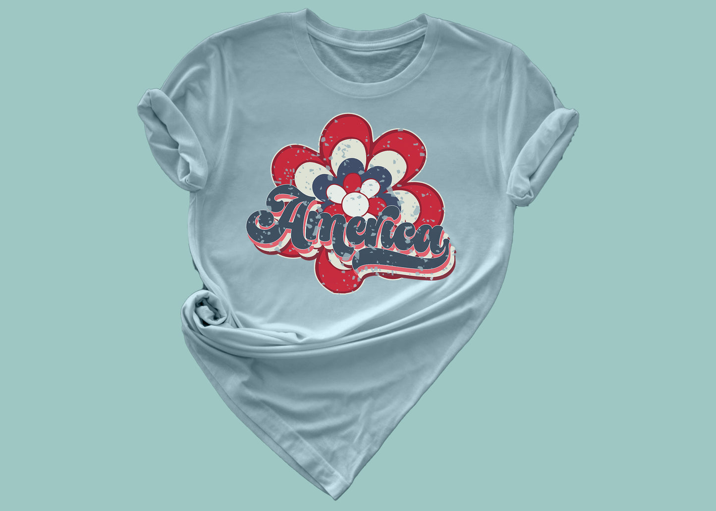 Retro America Tee
