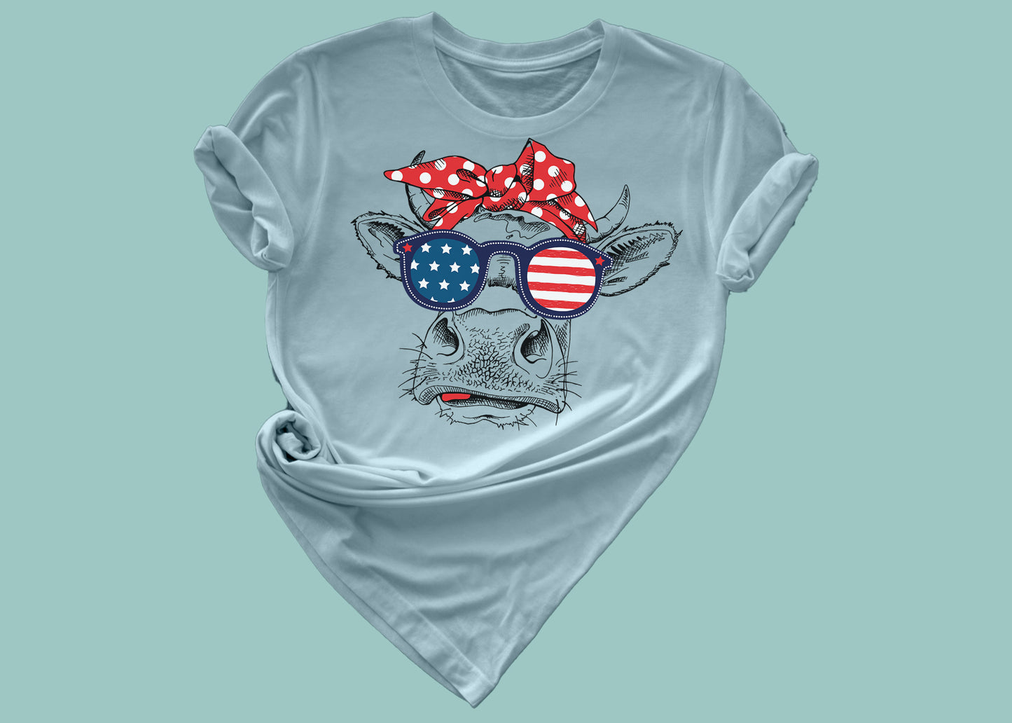 American Cow Tee