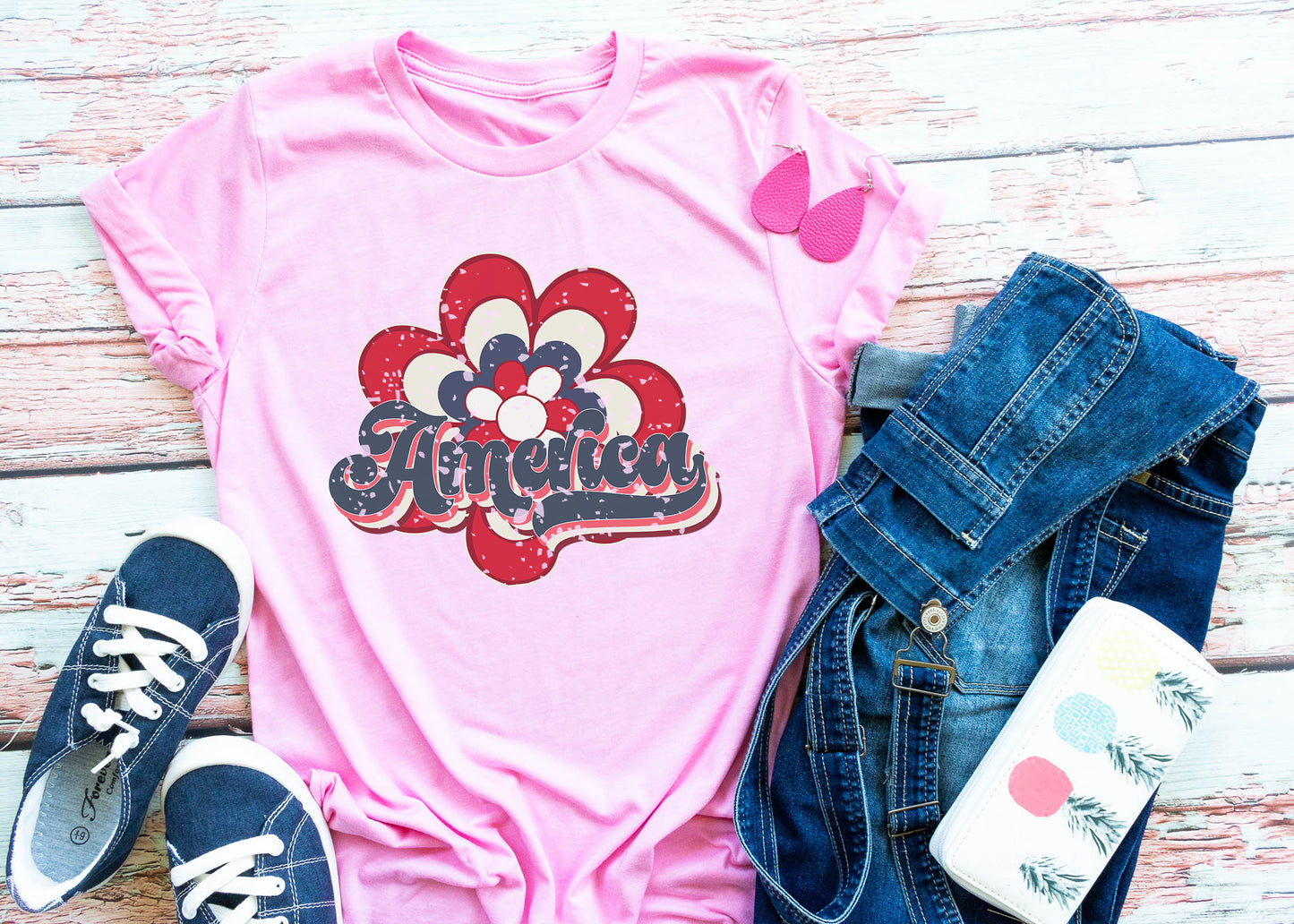 Retro America Tee