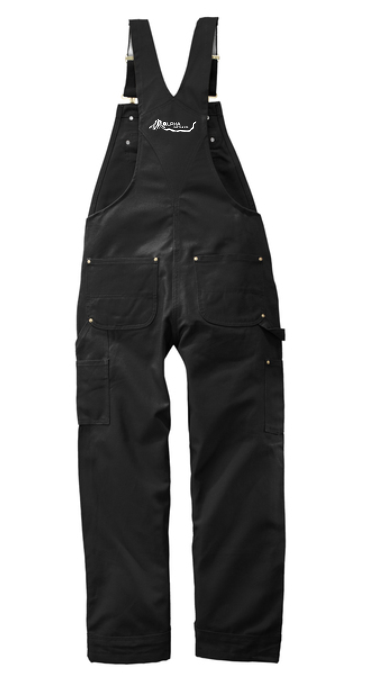 Alpha Cattle Unlined Bib Overalls