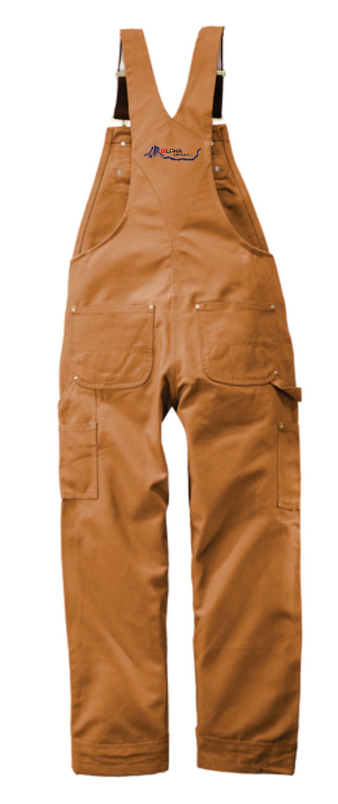 Alpha Cattle Unlined Bib Overalls