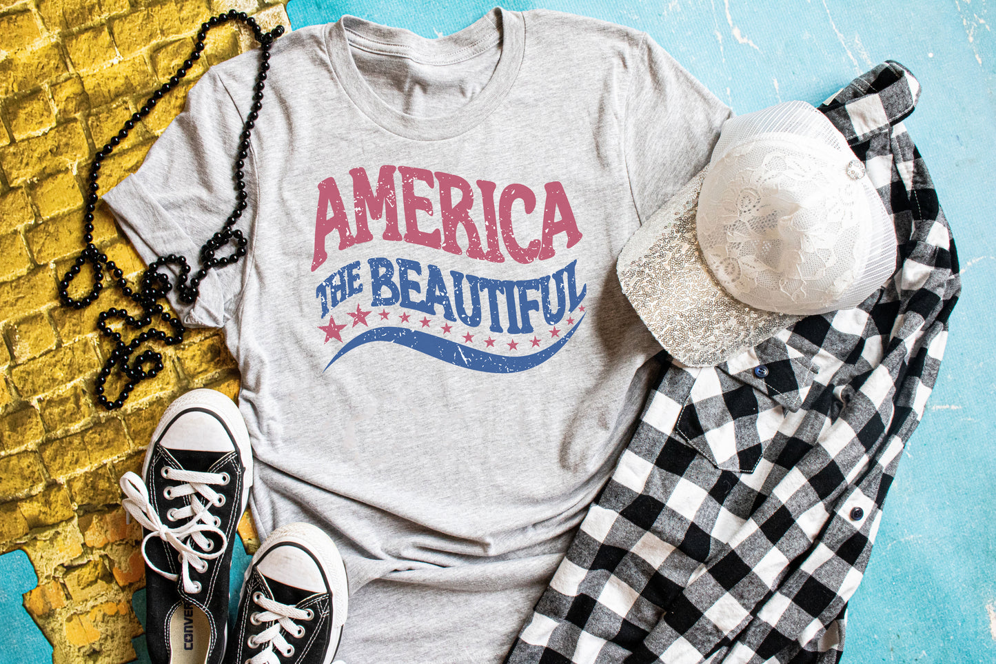 America The Beautiful Tee