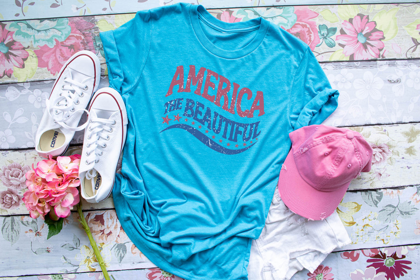 America The Beautiful Tee