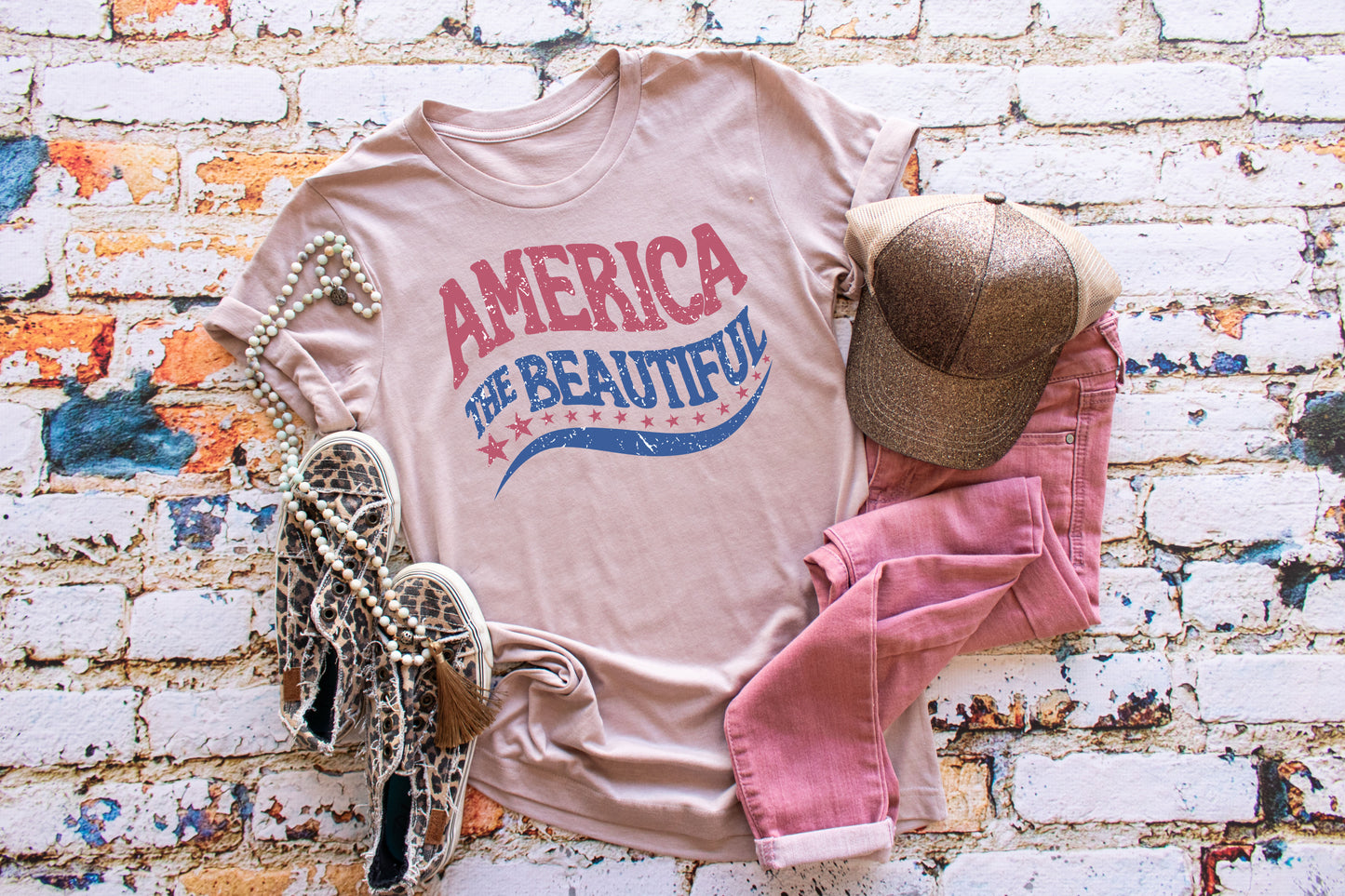 America The Beautiful Tee