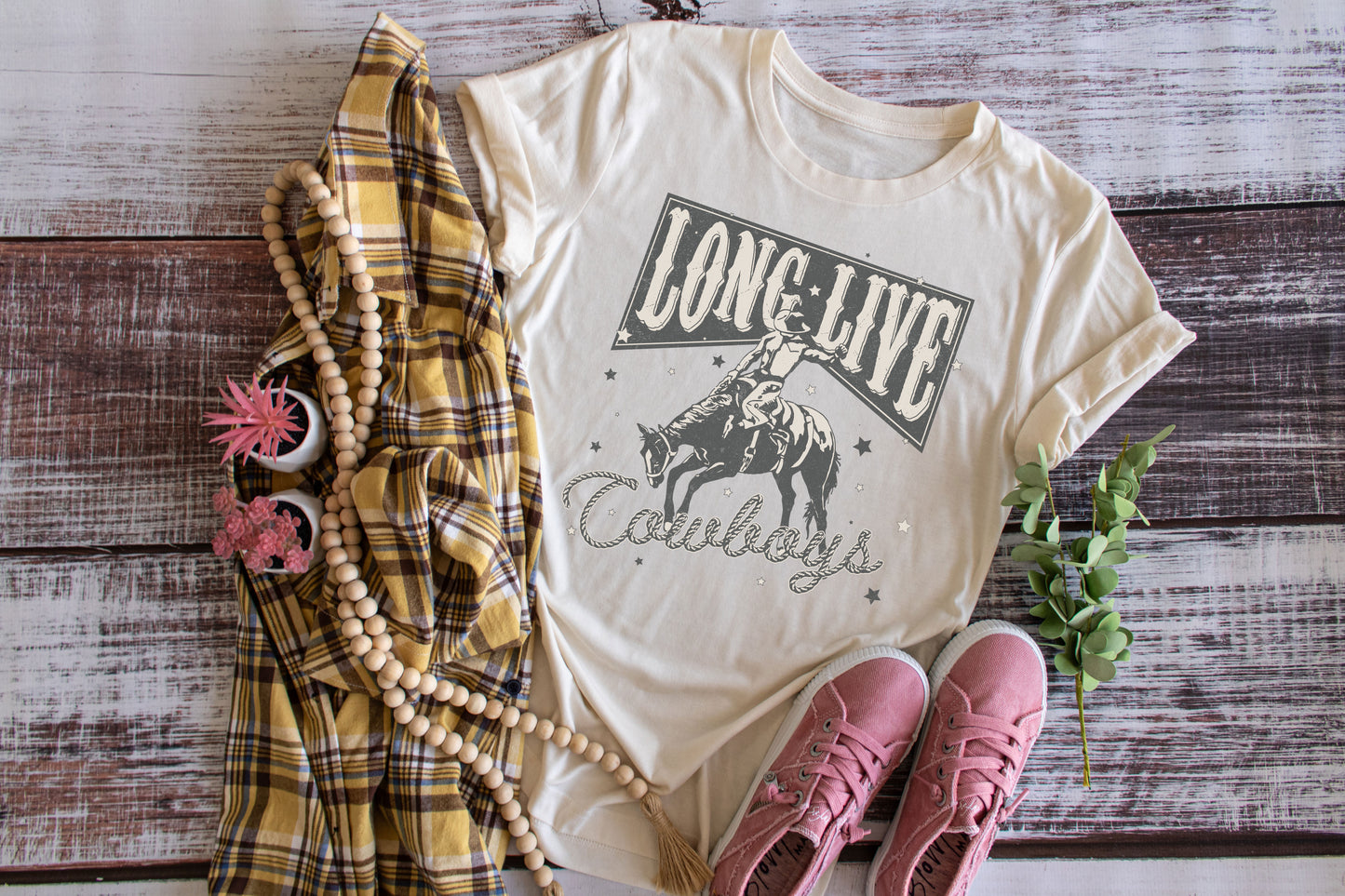 Long Live Cowboys Tee