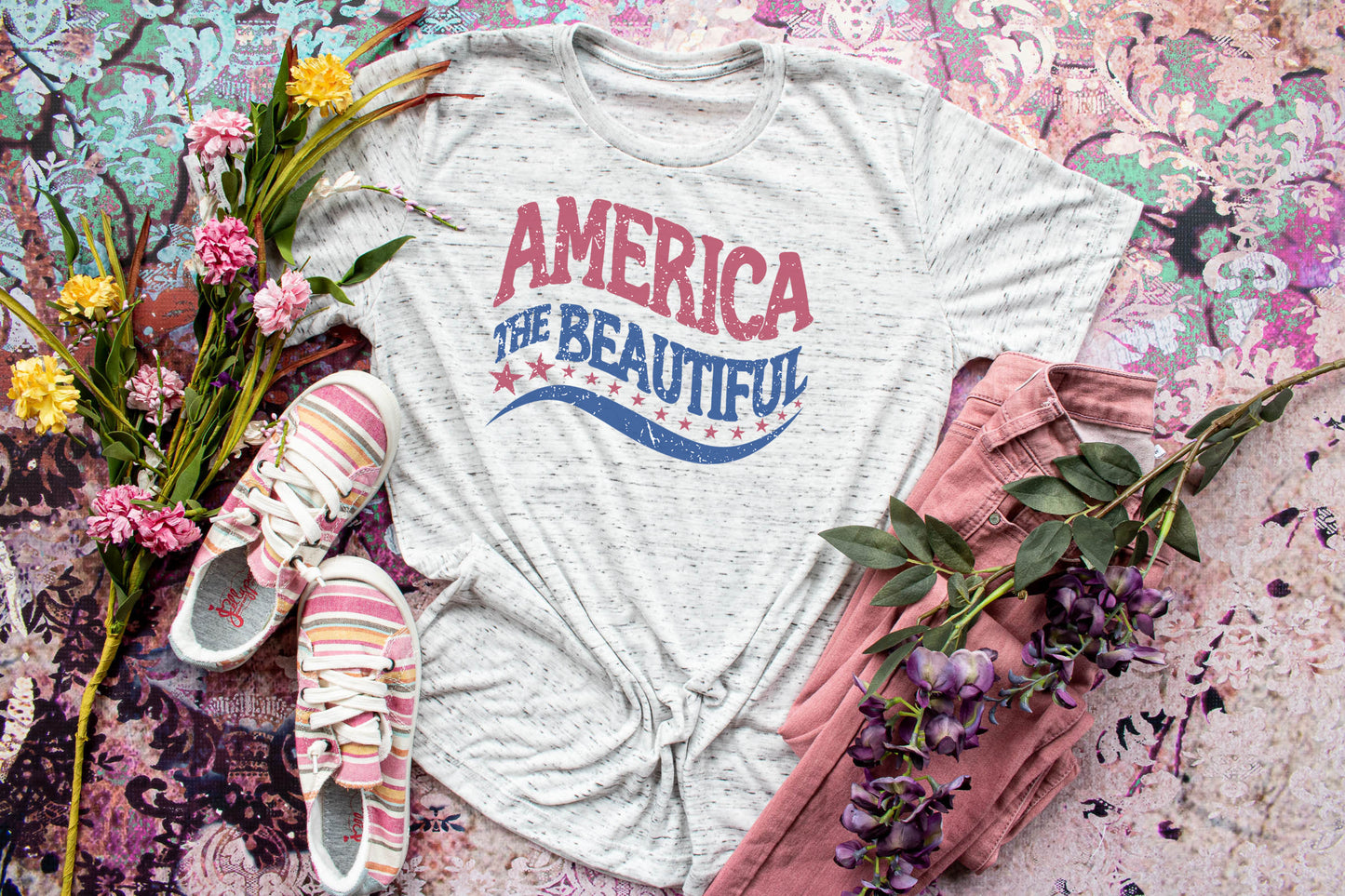 America The Beautiful Tee