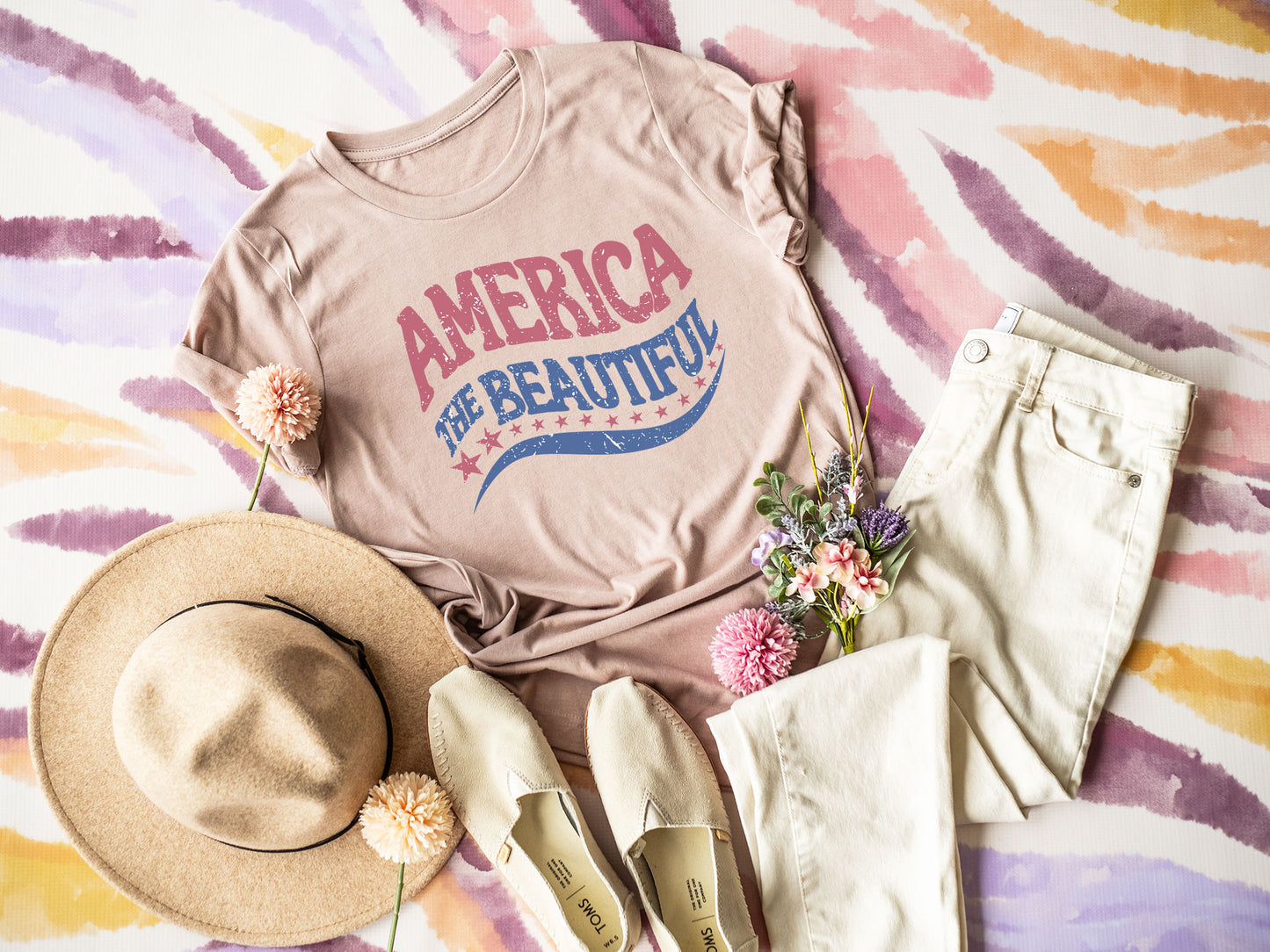 America The Beautiful Tee