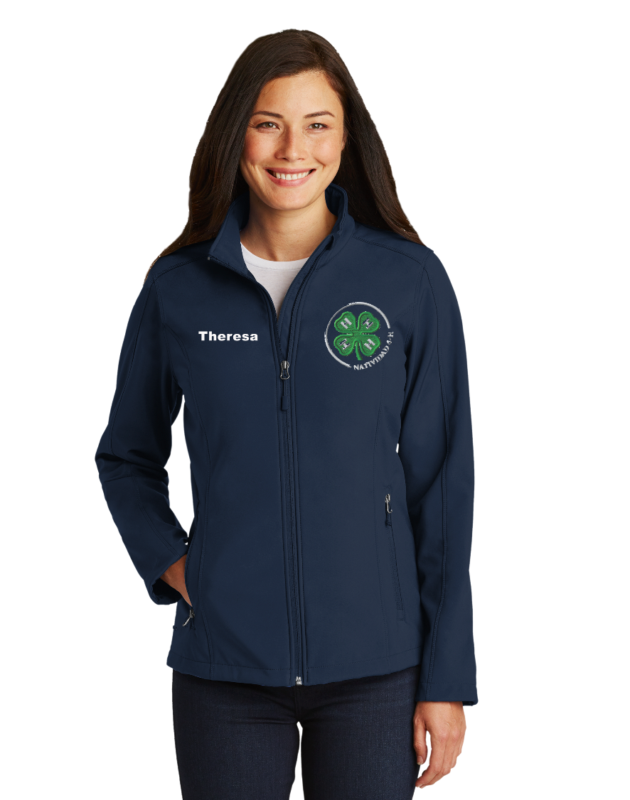 Women's Spring 4-H Port Authority Soft Shell Jacket