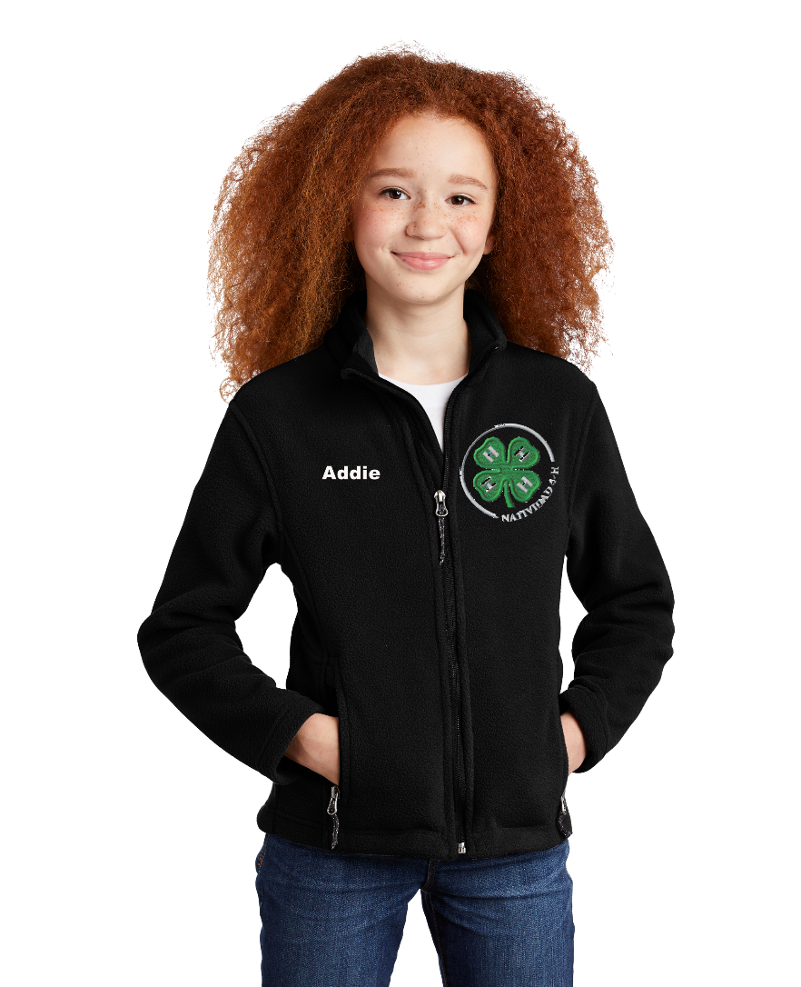 Youth Natividad 4-H Port Authority Fleece Jacket