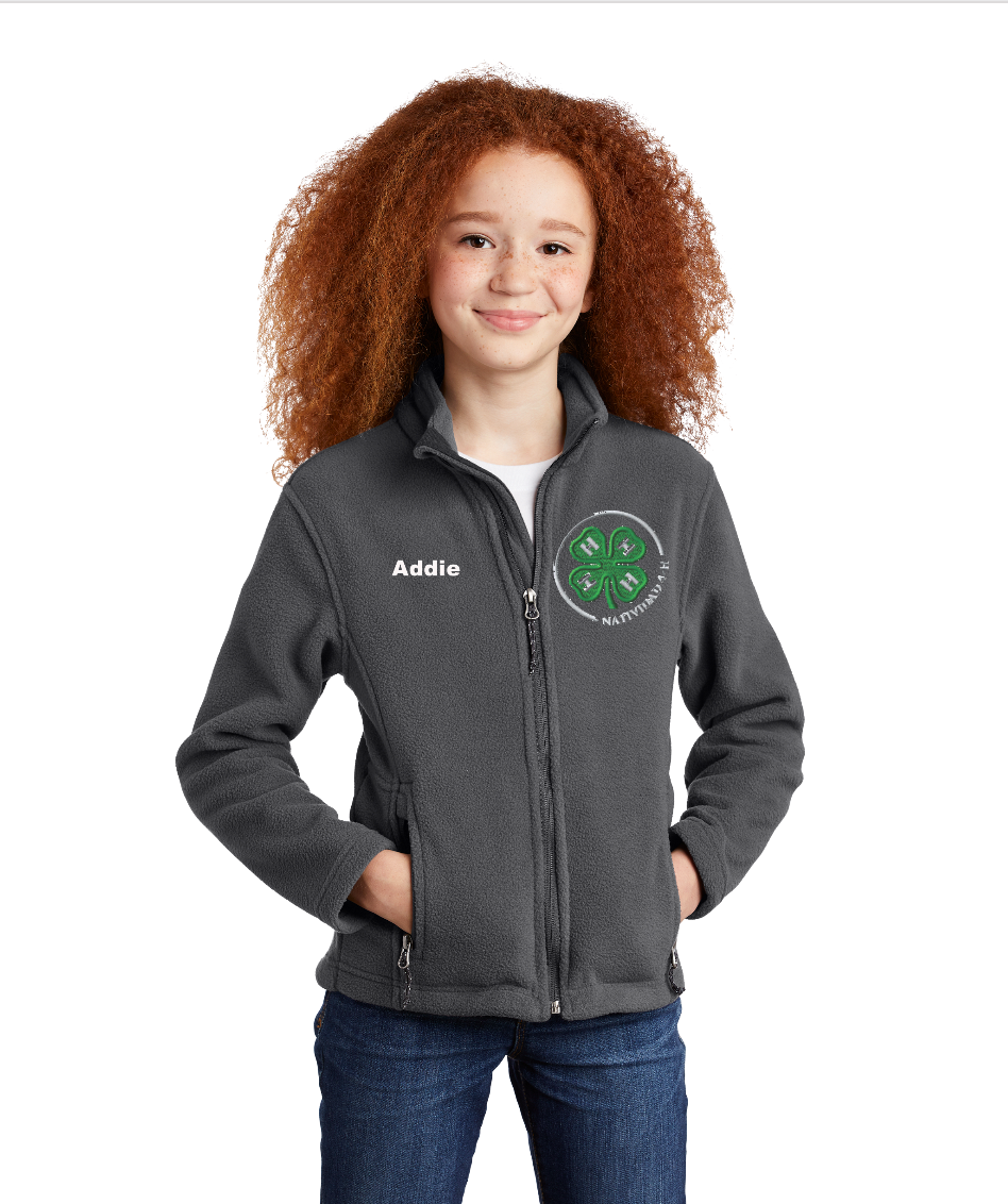 Youth Natividad 4-H Port Authority Fleece Jacket