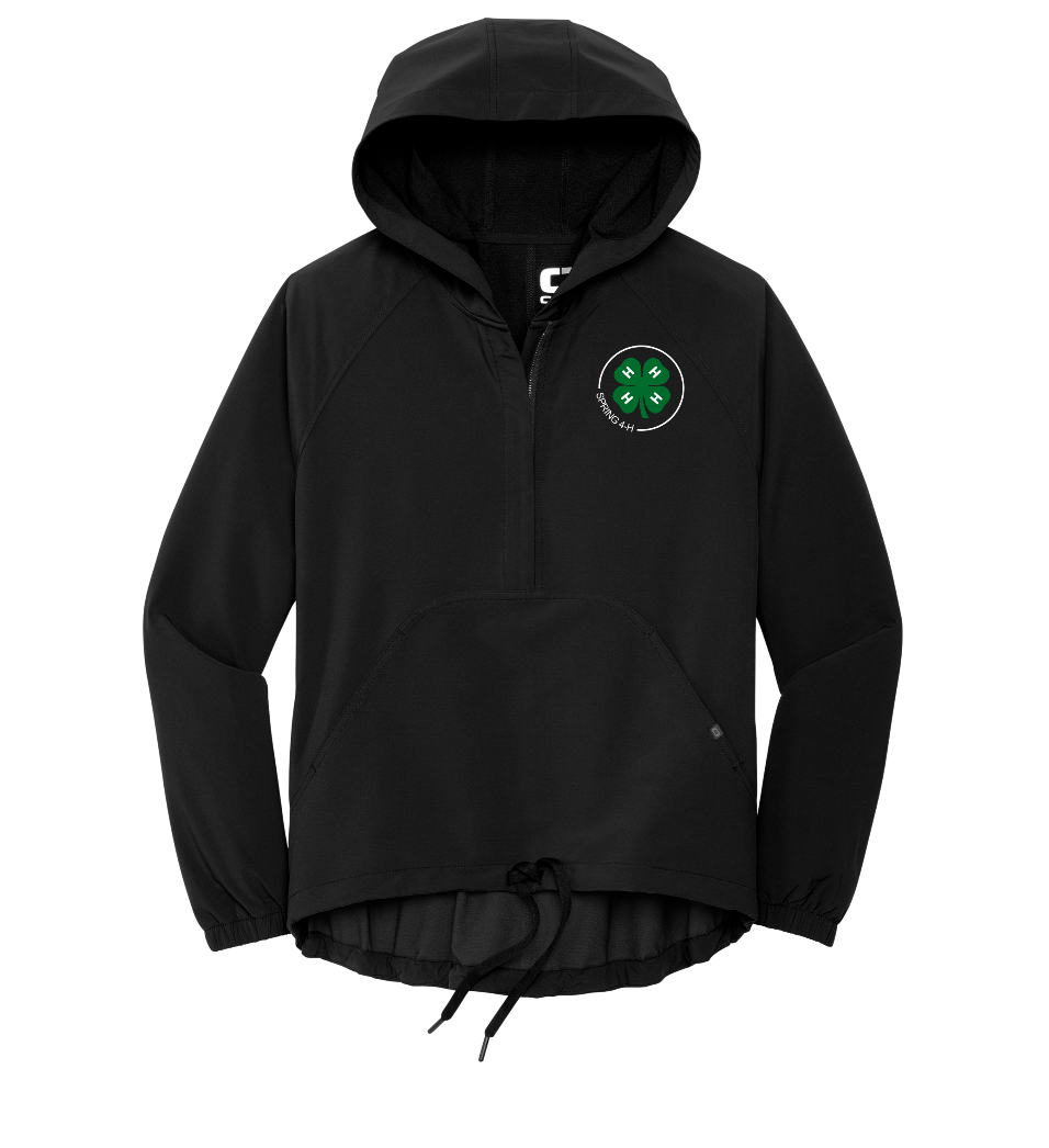 Spring 4-H Ladies Black Connection Anorak
