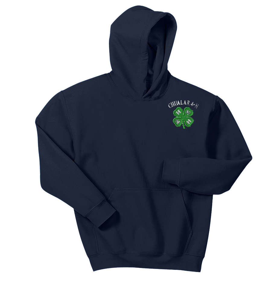 Chualar 4-H Youth Gildan Hooded Sweatshirt