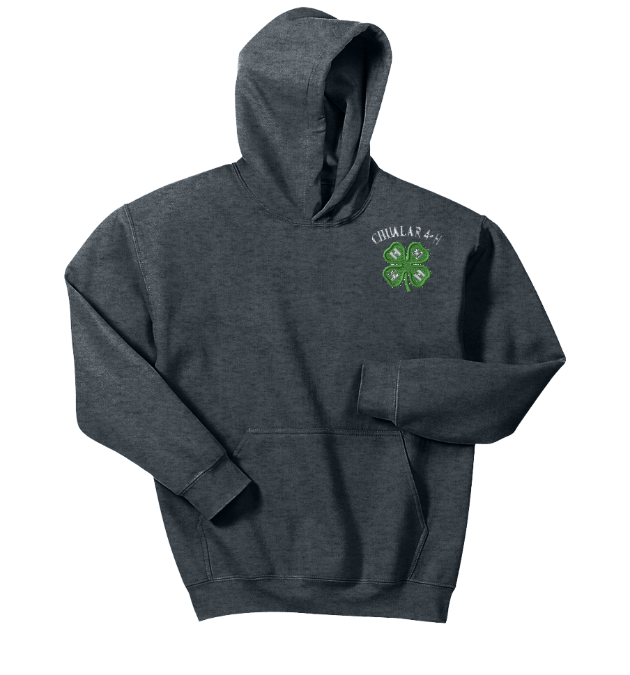 Chualar 4-H Youth Gildan Hooded Sweatshirt