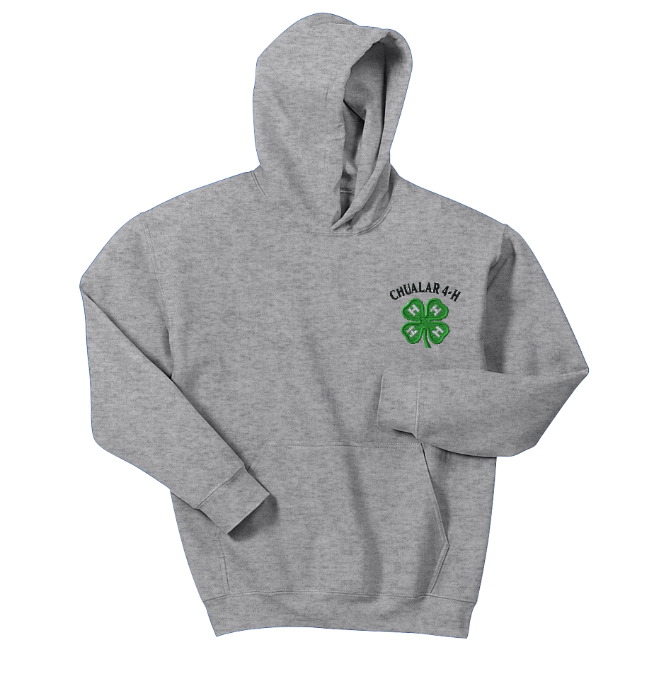 Chualar 4-H Youth Gildan Hooded Sweatshirt