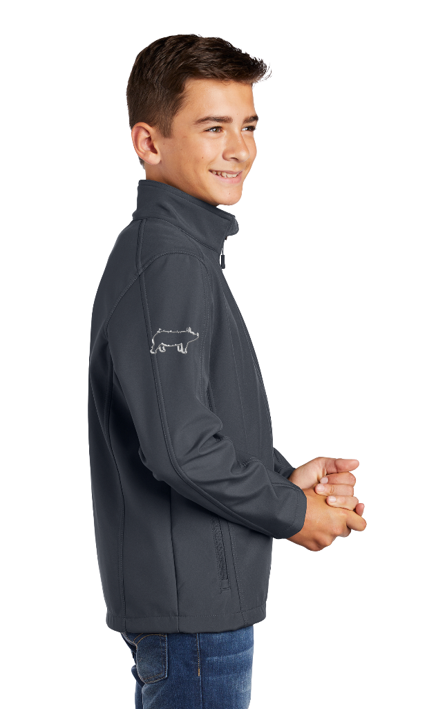 Women's Carmel Valley 4-H Personalized BATTLESHIP GREY 4-H Soft Shell Jacket