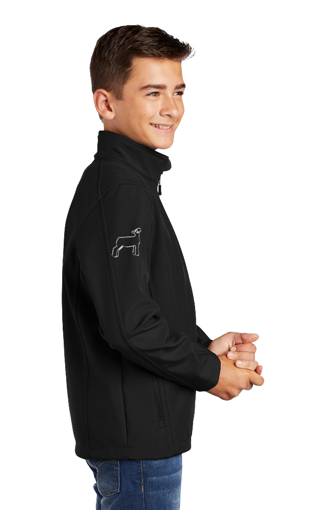 Youth KCBR 4-H BLACK 4-H Port Authority Soft Shell Jacket