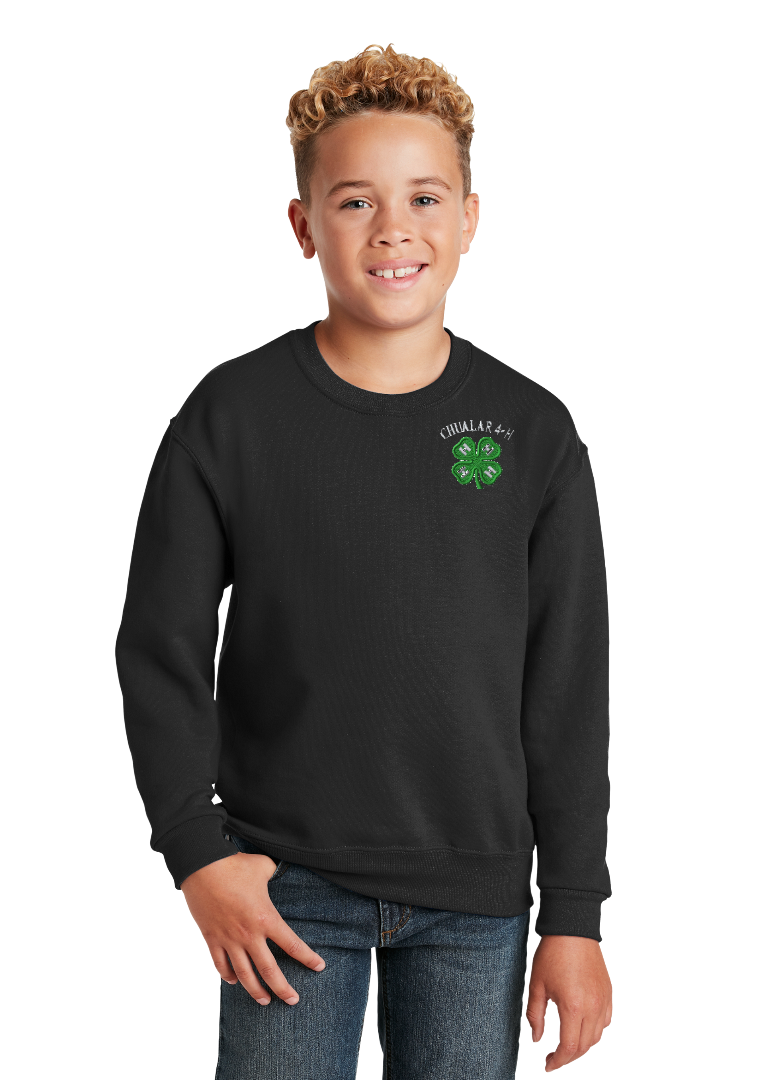 Youth Chualar 4-H Jerzees Crewneck Sweatshirt