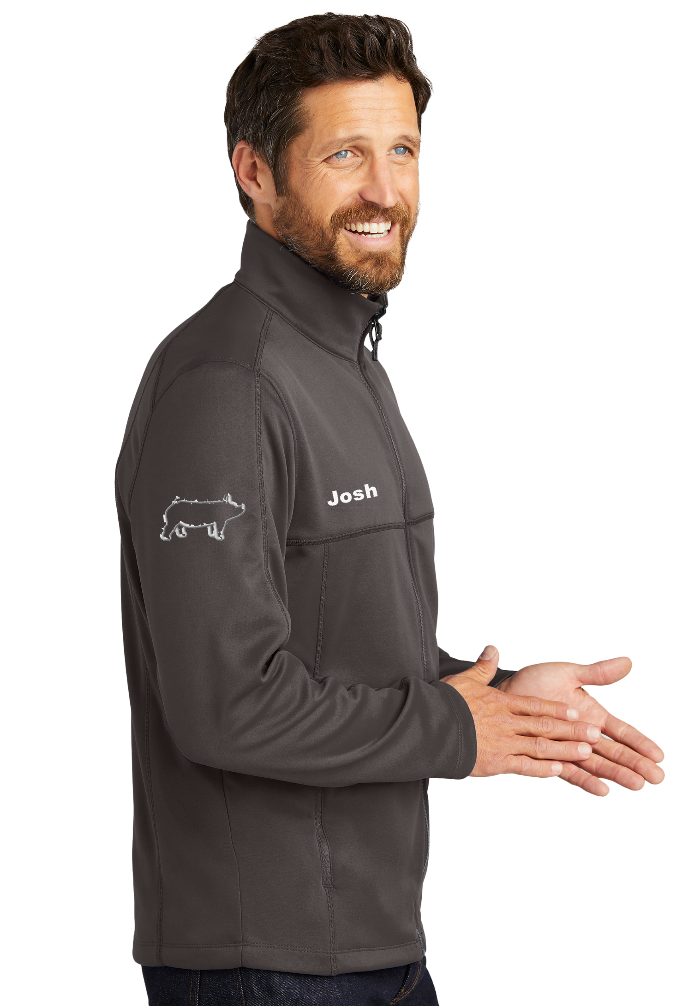 Chualar 4-H Personalized Men's GRAPHITE GREY Port Authority ® Collective Smooth Fleece Jacket