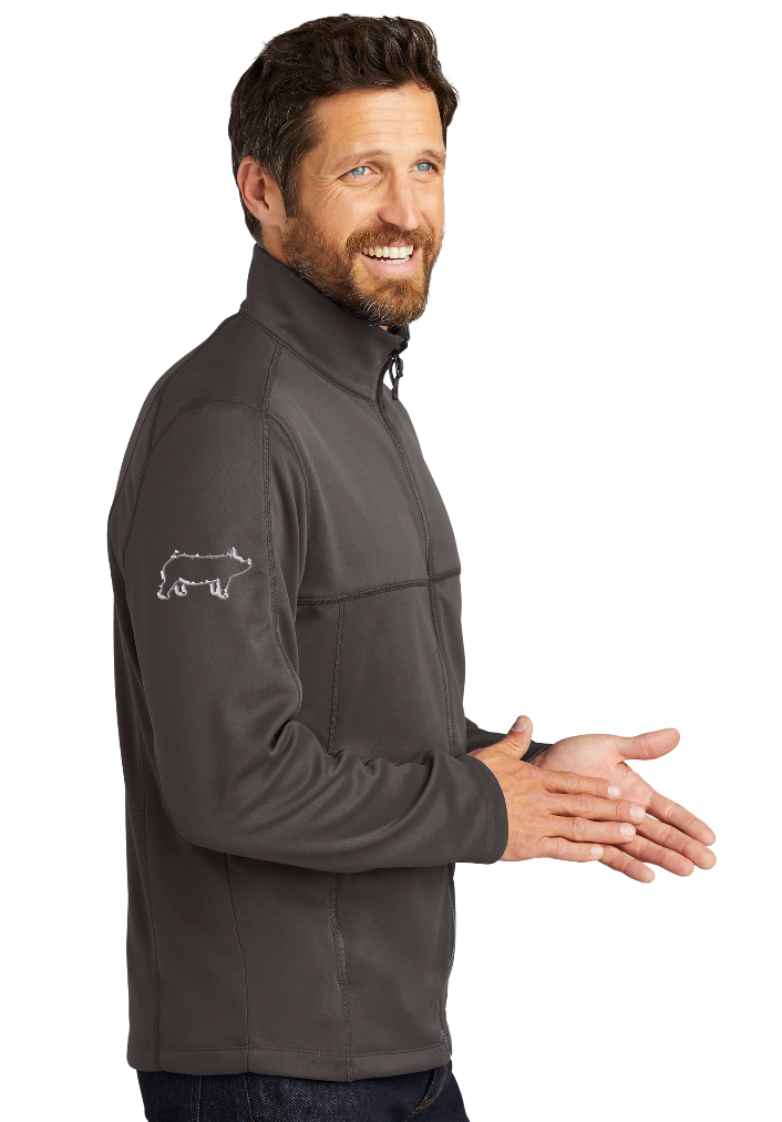 Spring 4-H Personalized Men's GRAPHITE GREY Port Authority ® Collective Smooth Fleece Jacket