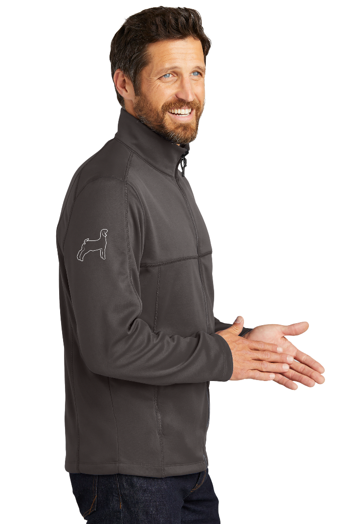 KCBR 4-H Personalized Men's GRAPHITE GREY Port Authority ® Collective Smooth Fleece Jacket