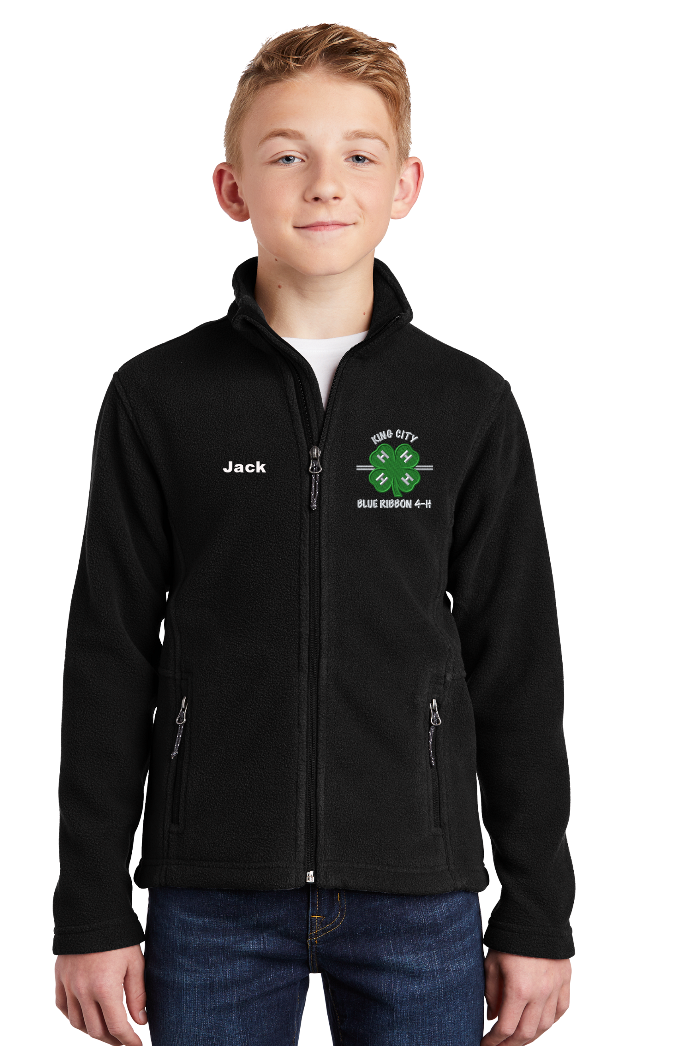 Youth KCBR 4-H Port Authority Fleece Jacket
