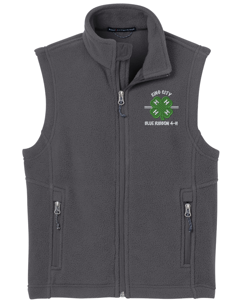 KCBR 4-H Port Authority Fleece Vest