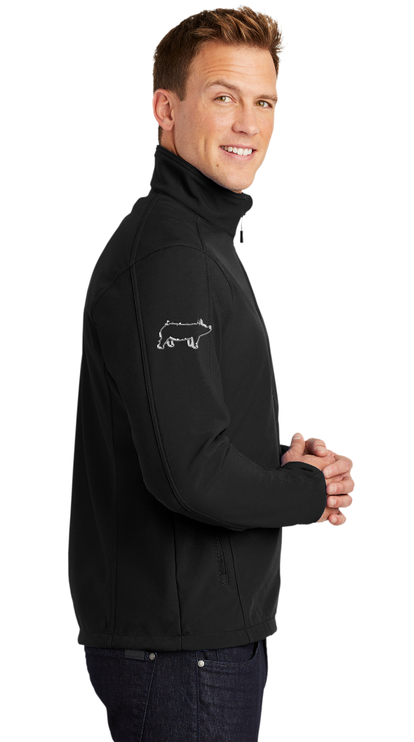 Spring 4-H Personalized Men's BLACK  Core Soft Shell Jacket