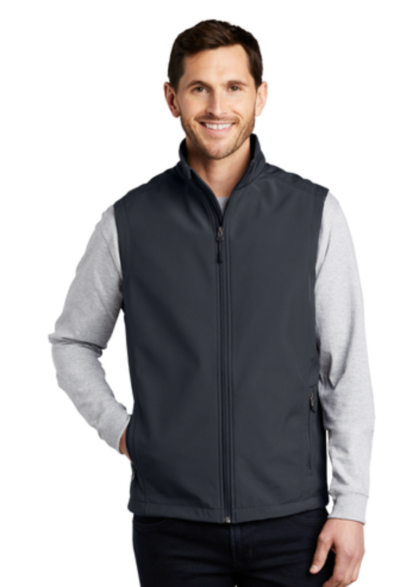 Iredell Mens Core Soft Shell Vest Personalized
