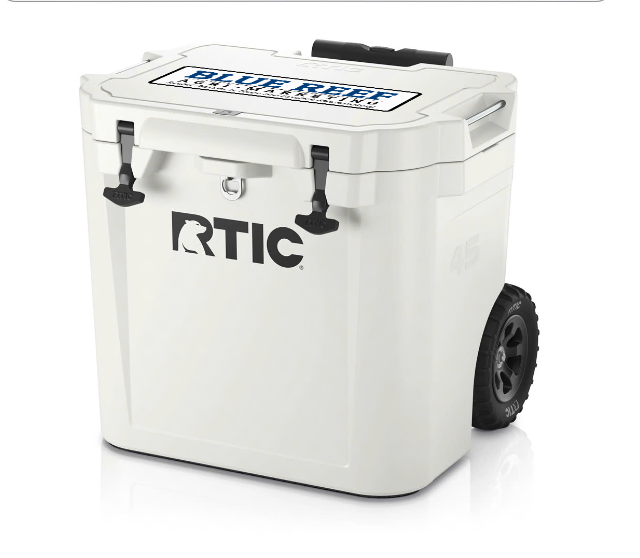 Blue Reef 45 QT Ultra-Tough Wheeled Cooler