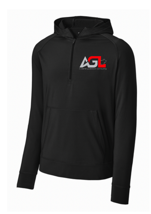 AGL Sport-Wick® Stretch 1/2-Zip Hoodie