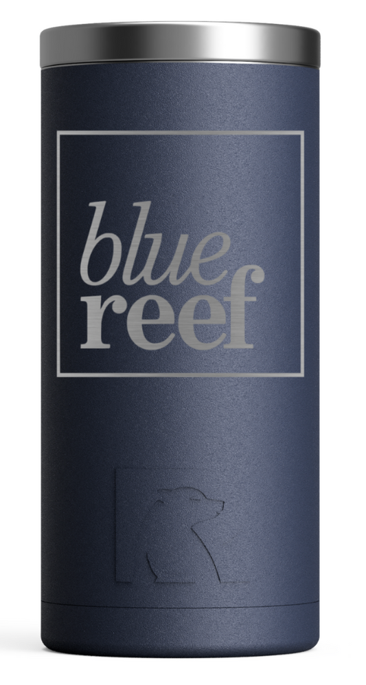Blue Reef 12 OZ Skinny Can Cooler