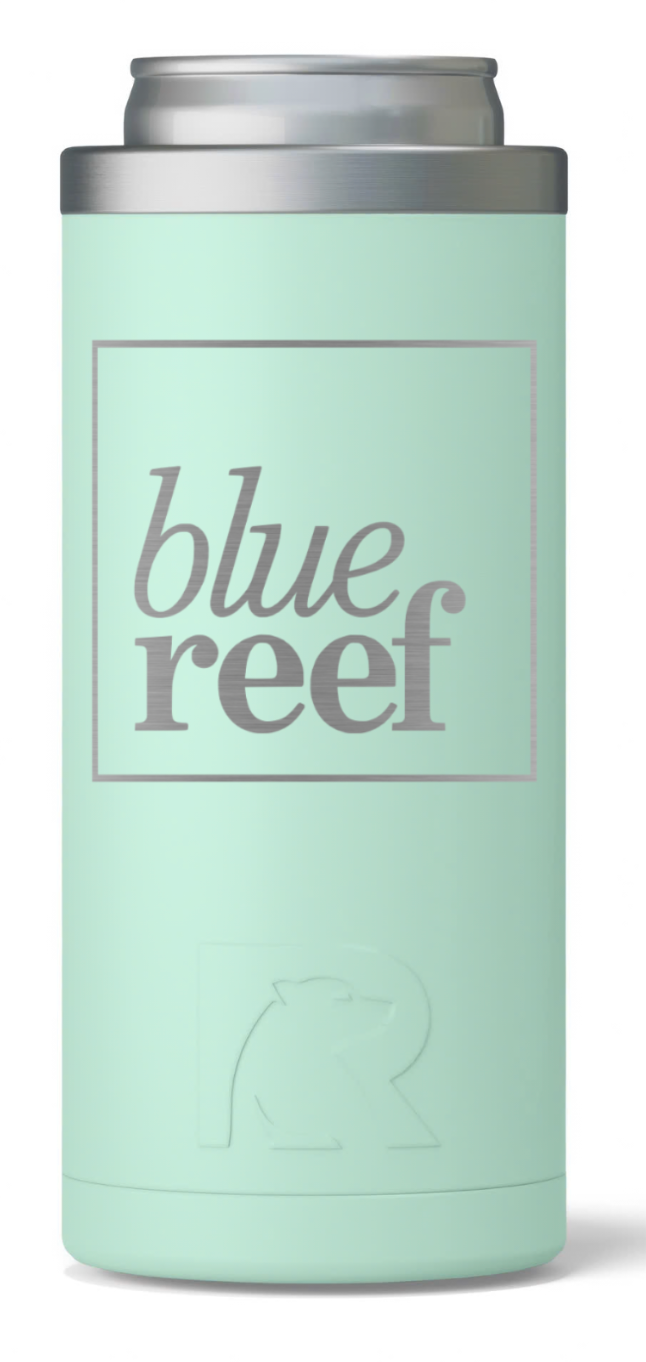 Blue Reef 12 OZ Skinny Can Cooler