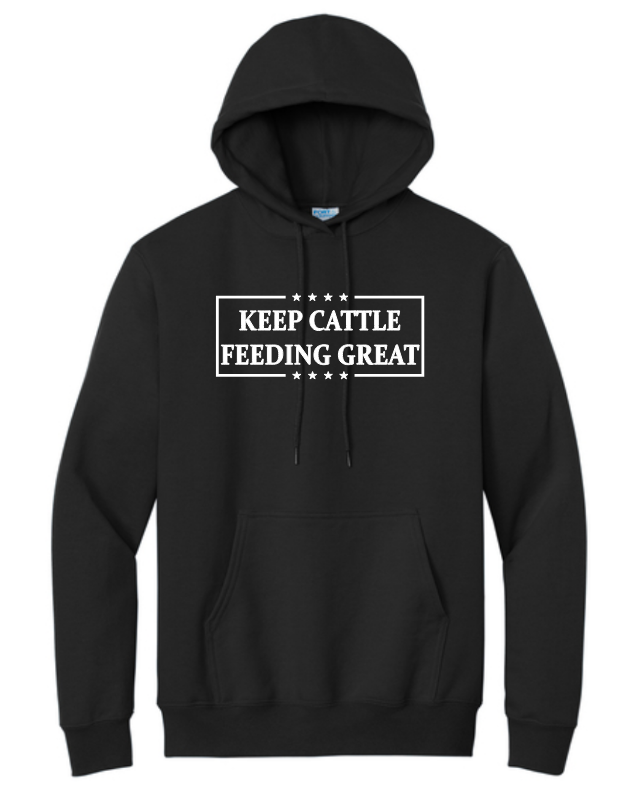 Adult Keep Cattle Feeding Great Sweatshirt