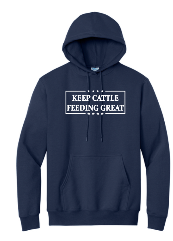 Adult Keep Cattle Feeding Great Sweatshirt