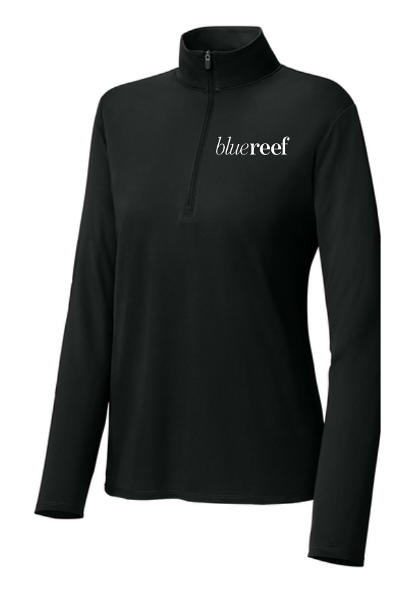 Blue Reef Micropique Sport-Wick® 1/4-Zip
